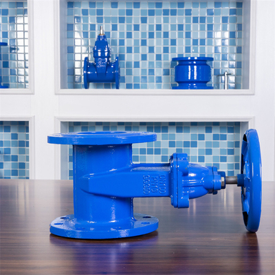 GGG40 Random Resilient Seat Gate Valve PN10 F4 DN100 Soft Sealing Z45X-16