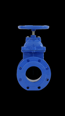 PN16 Din F4 Resilient Seat Gate Valve Ggg40 High Temperature Resistance