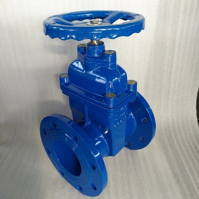 BS5163 GGG50 Soft Seal Gate Valve PN16 Ductile Iron DN100 DN150