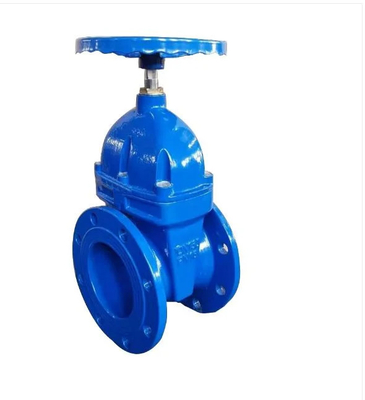 Water Cast Ductile Iron Flanged F4 Resilient Seat Gate Valves