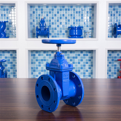 Cast Iron GGG50 Gate Valve DN80 Soft Sealing Water Gas Oil Ball Mill PN16
