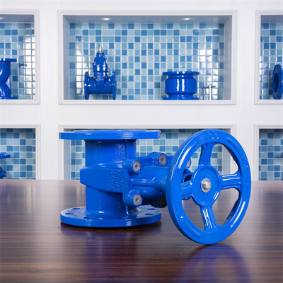 Copper Nut Elastic Seat Gate Valve PN10 Pn16 DN300 Soft Seal Gate Valve