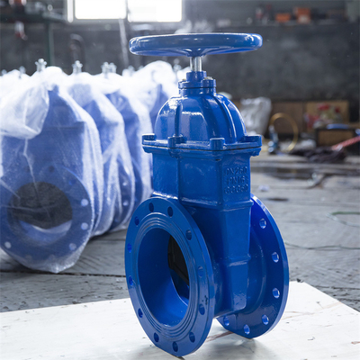GGG40 GGG50 Ductile Iron Gate Valve Flange Ends Low Temperature Gate Valve