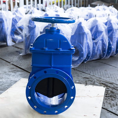 DN300 Sewage Gate Valve Ductile Iron QT450 QT400 Elastic Pn10 Gate Valve