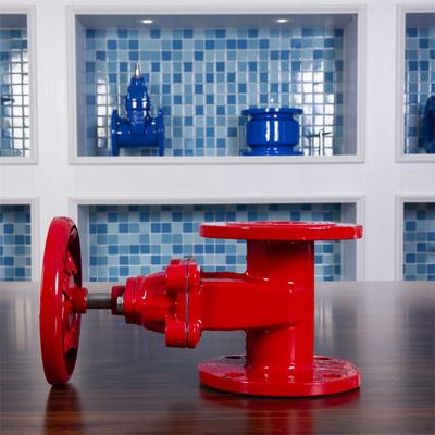High Temperature Ductile Iron Gate Valve QT400 QT450 Elastic Seat Gate Valve
