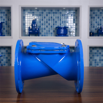 Ductile Iron Rubber Seat Check Valve Flapper Flange Ends SFCV QT450 Water Gas Oil