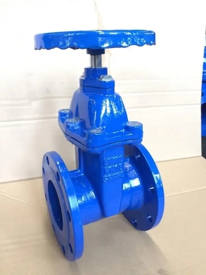 F4 Copper nut elastic seat sealing gate valve