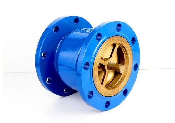 Horizontal Cast Iron Silent Check Valve Flange Backstop Ductile Iron Check Valve