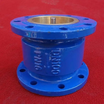 Hc42x Nodular Cast Iron Check Valve GGG50 QT450 Silent Sewage Check Valve