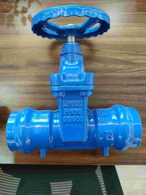 Low operating torque Ductile Iron Socket  Gate Valve DN50-DN300mm