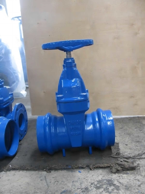 Rust Resistance Socket Type Rubber Seal Gate Valve PN10 Pn16