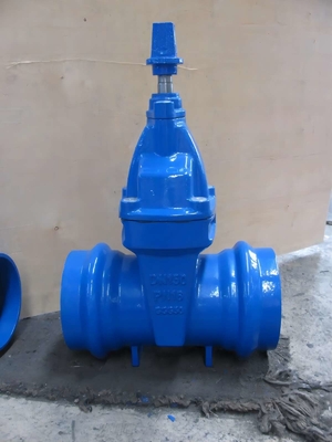 QT450 Ggg50 Ggg40 QT400 Cast Iron Elastic Seat Gate Valve Wear Resisting