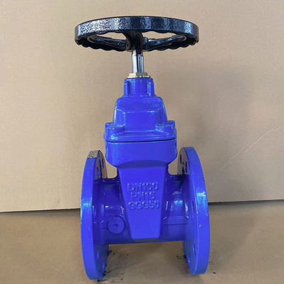 Ggg50 Dn100 Ductile Iron Din F4 Resilient Seated Gate Valve Non Rusting