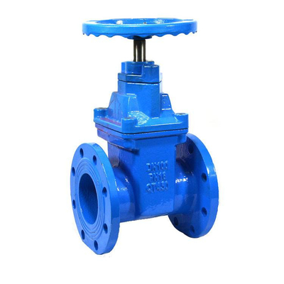Dn50-Dn300 Ductile Iron Resilient Seated Gate Valve For Sewage And Oil