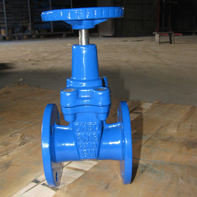 BS5163 GGG50 Soft Seal Gate Valve PN16 Ductile Iron DN100 DN150