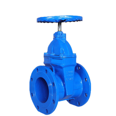 Grey Iron Non Rising Stem Qt450 Pn16 Cast Iron Gate Valve W/ Rubber Wedge