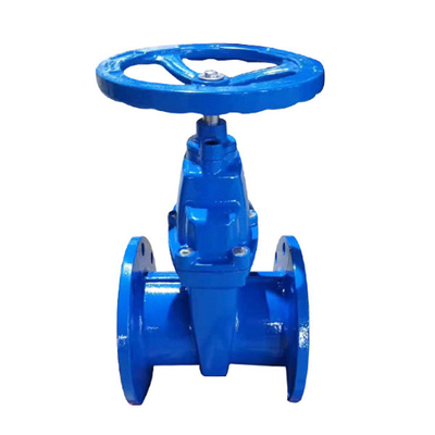 Ductile Iron Carbon Steel Water Flanged End Gate Valve PN16 DN150