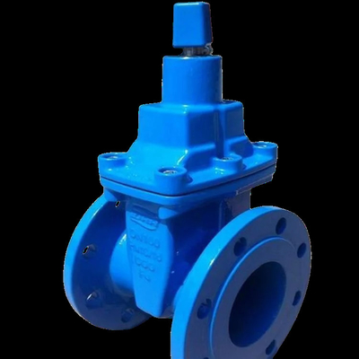 Handle Wheel Resilient Seat Soft Seal Gate Valve Flange Connection