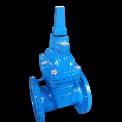 Water Cast Ductile Iron Flanged F4 Resilient Seat Gate Valves