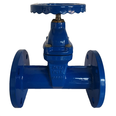 Ductile Iron Ggg50 Rubber Wedge Resilient Seat P16 DIN Gate Valve