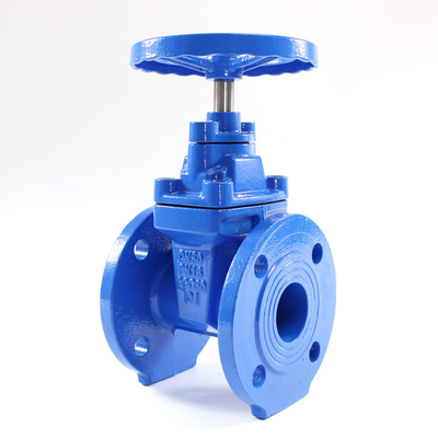 Soft Seal Gate Valve PN10 / PN16 For Water Steam Oil