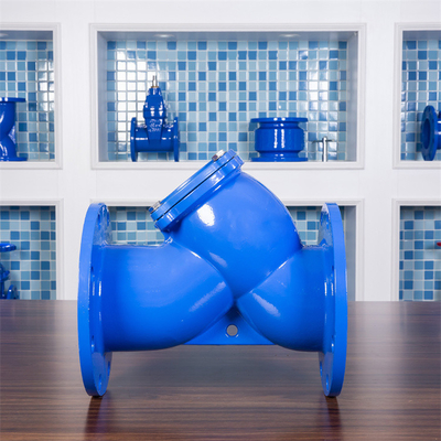 Cast Iron Y Type Water Filter PN10 DN50 Industrial Water Pipe Line Strainer