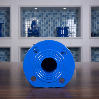 Ductile Iron QT400 Soft Seat Swing Check Valve PN10 Flange Wastewater