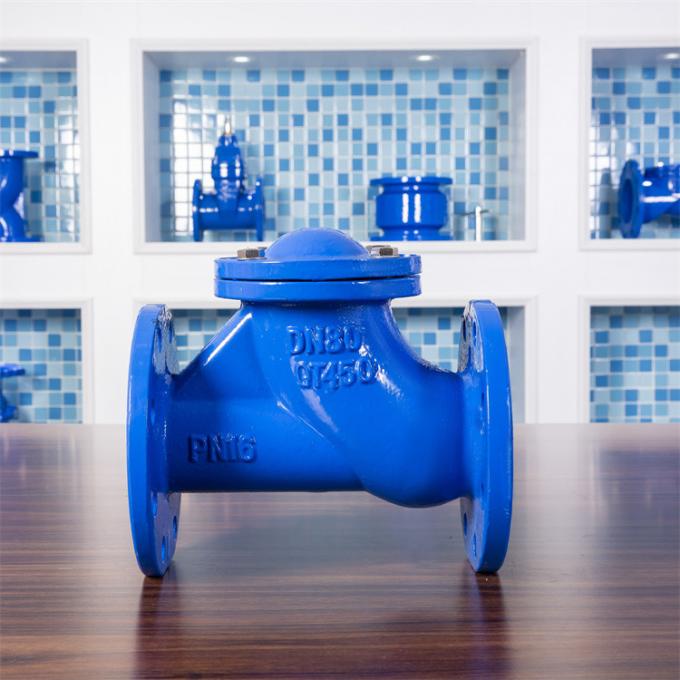 Ductile Iron DN1200 Floating Check Valve PN10 Industrial Pumping