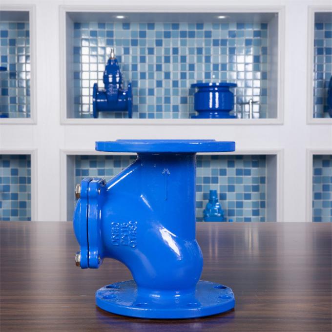 Hc42x Nodular Cast Iron Check Valve GGG50 QT450 Silent Sewage Check Valve